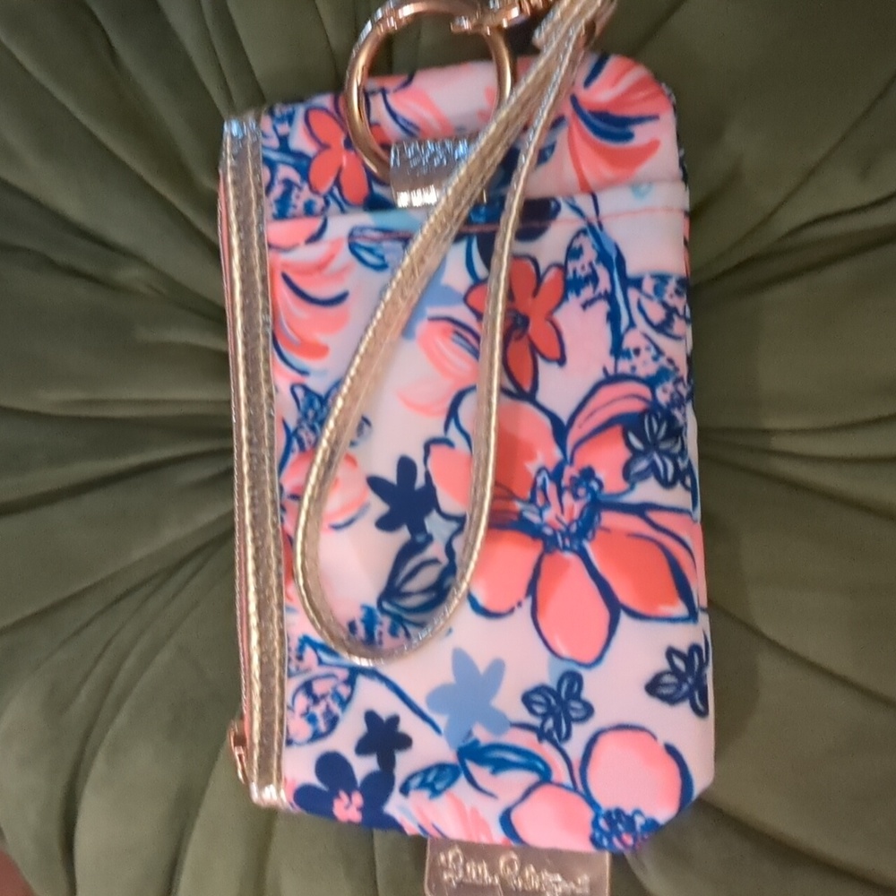 NWT Lilly Pulitzer GWP Zip Top Wallet